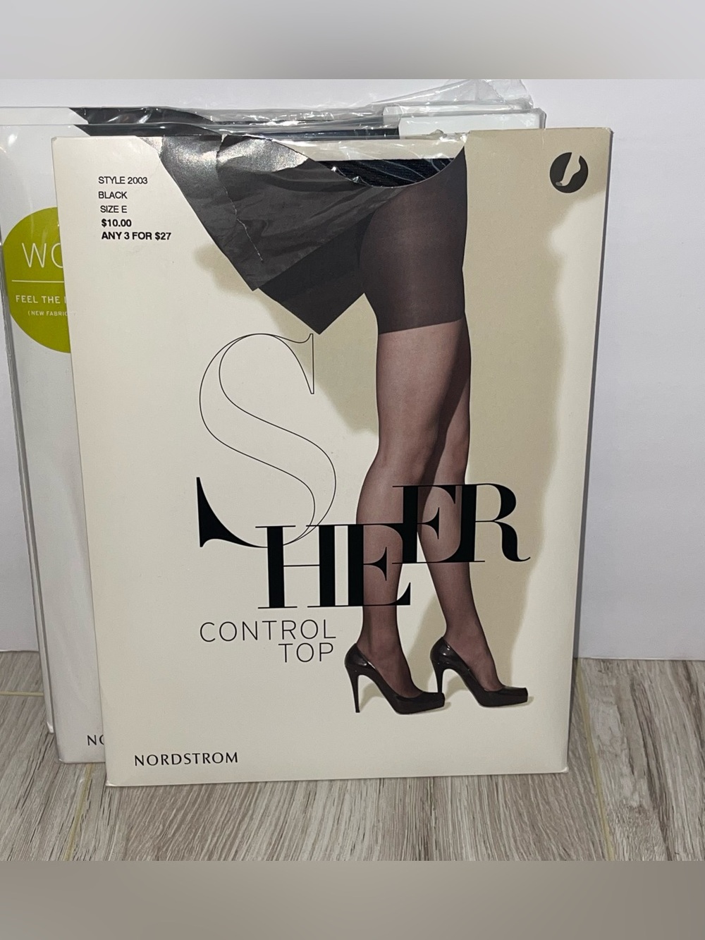 New 3 Pair Nordstrom‎ Stockings Various Colors. Size E